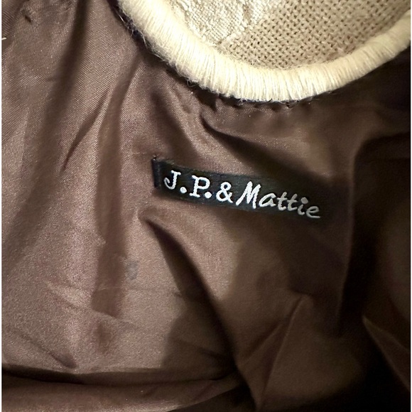 J.P. & MATTIE Multi Color Crotchet / Yarn Flower Purse New - Picture 8 of 13